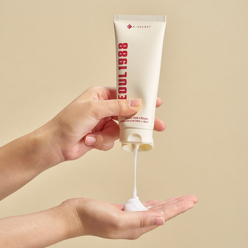 K-SECRET SEOUL 1988 Cream : Snail Mucin 93% + Rice 100ml — Wholesale
