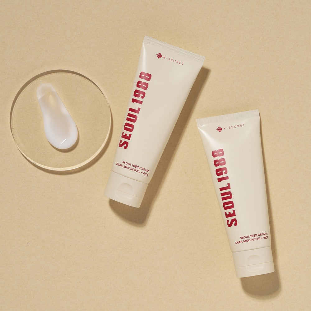 K-SECRET SEOUL 1988 Cream : Snail Mucin 93% + Rice 100ml — Wholesale