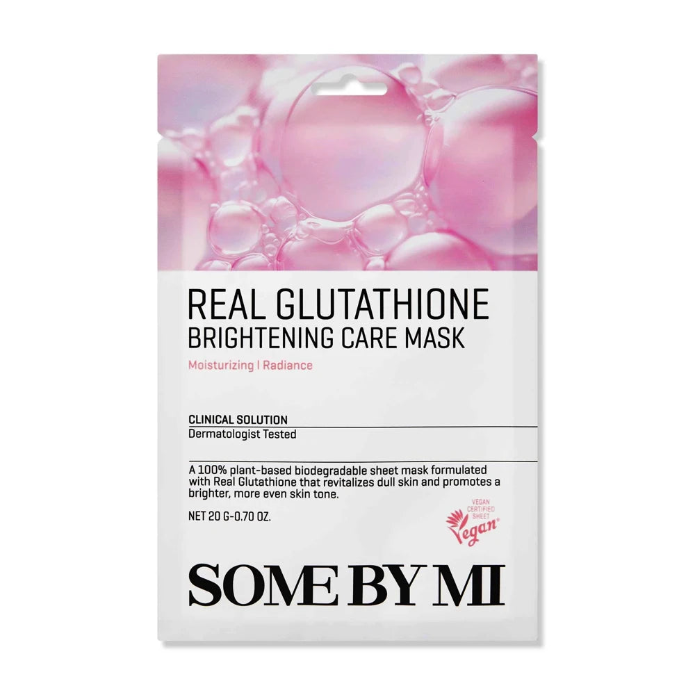 SOME BY MI – Real Glutathione Brightening Care Mask – 1pc