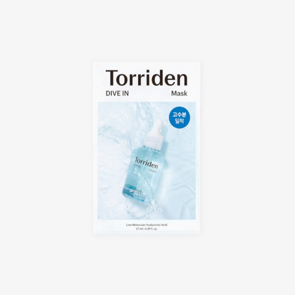 TORRIDEN DIVE-IN Low Molecule Hyaluronic Acid Mask 1 sheet — Wholesale