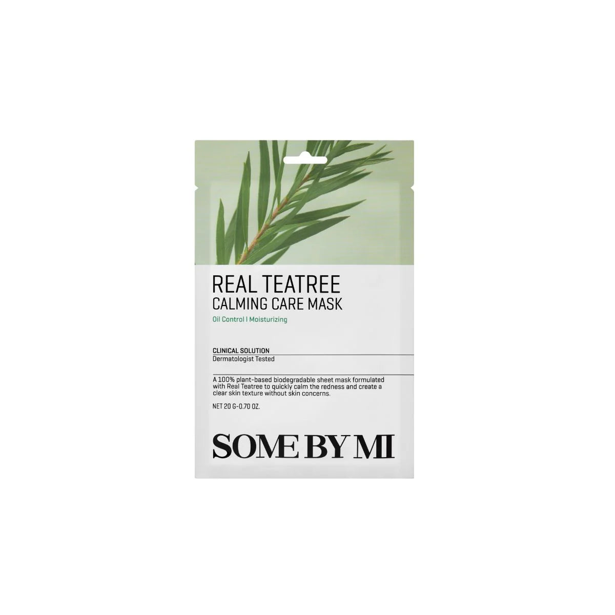 SOME BY MI – Real Teatree Calming Care Mask – 1pc