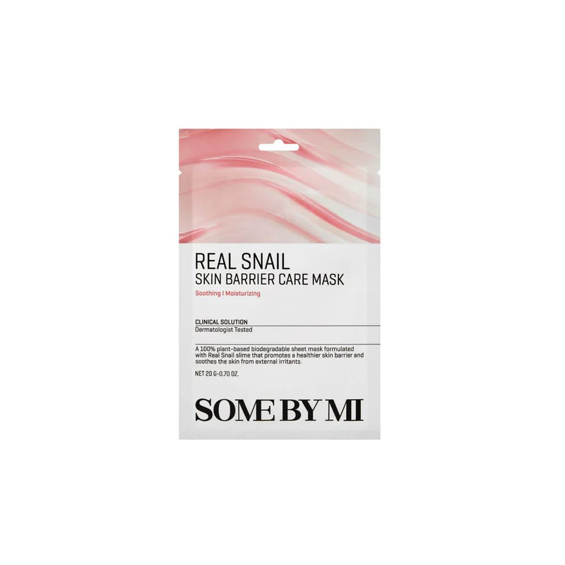 SOME BY MI – Real Snail Skin Barrier Care Mask – 1pc