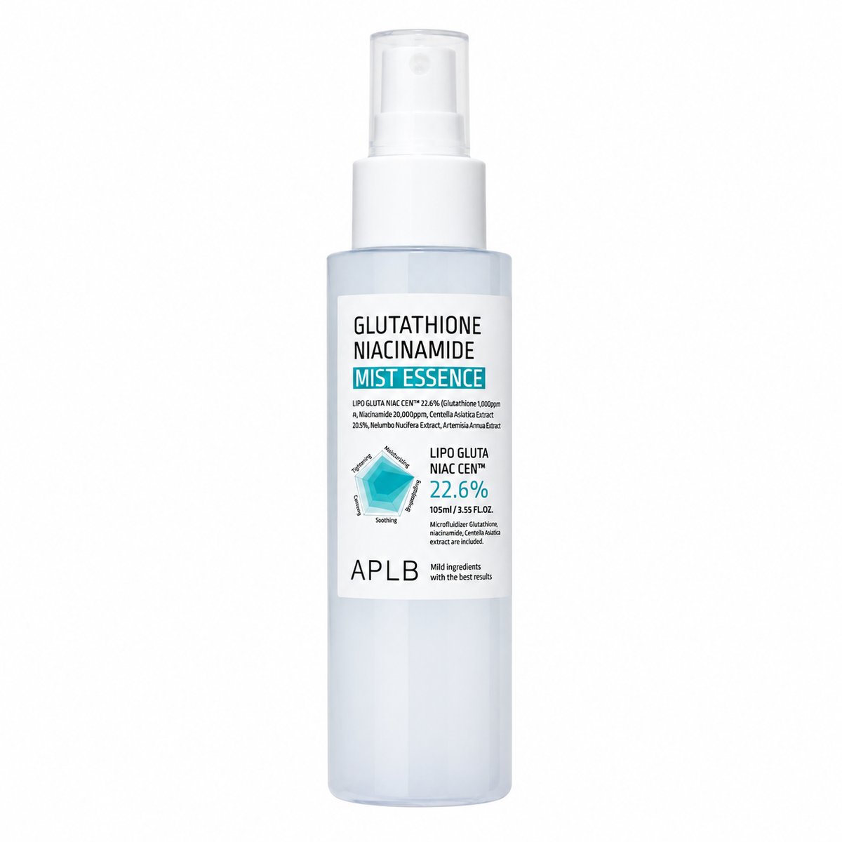 APLB – Glutathione Niacinamide Mist Essence, 105ml