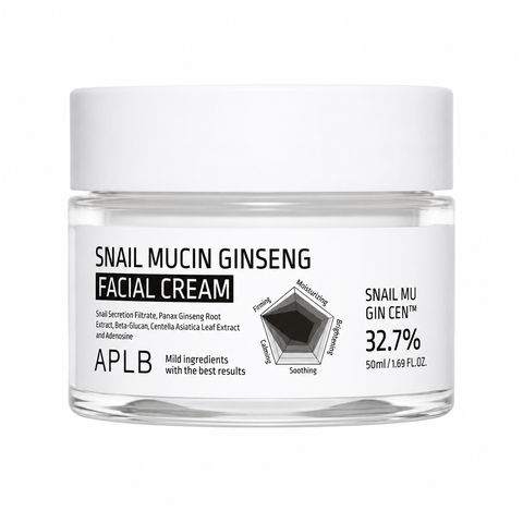 APLB – Schneckenmuzin-Ginseng-Gesichtscreme, 55 ml