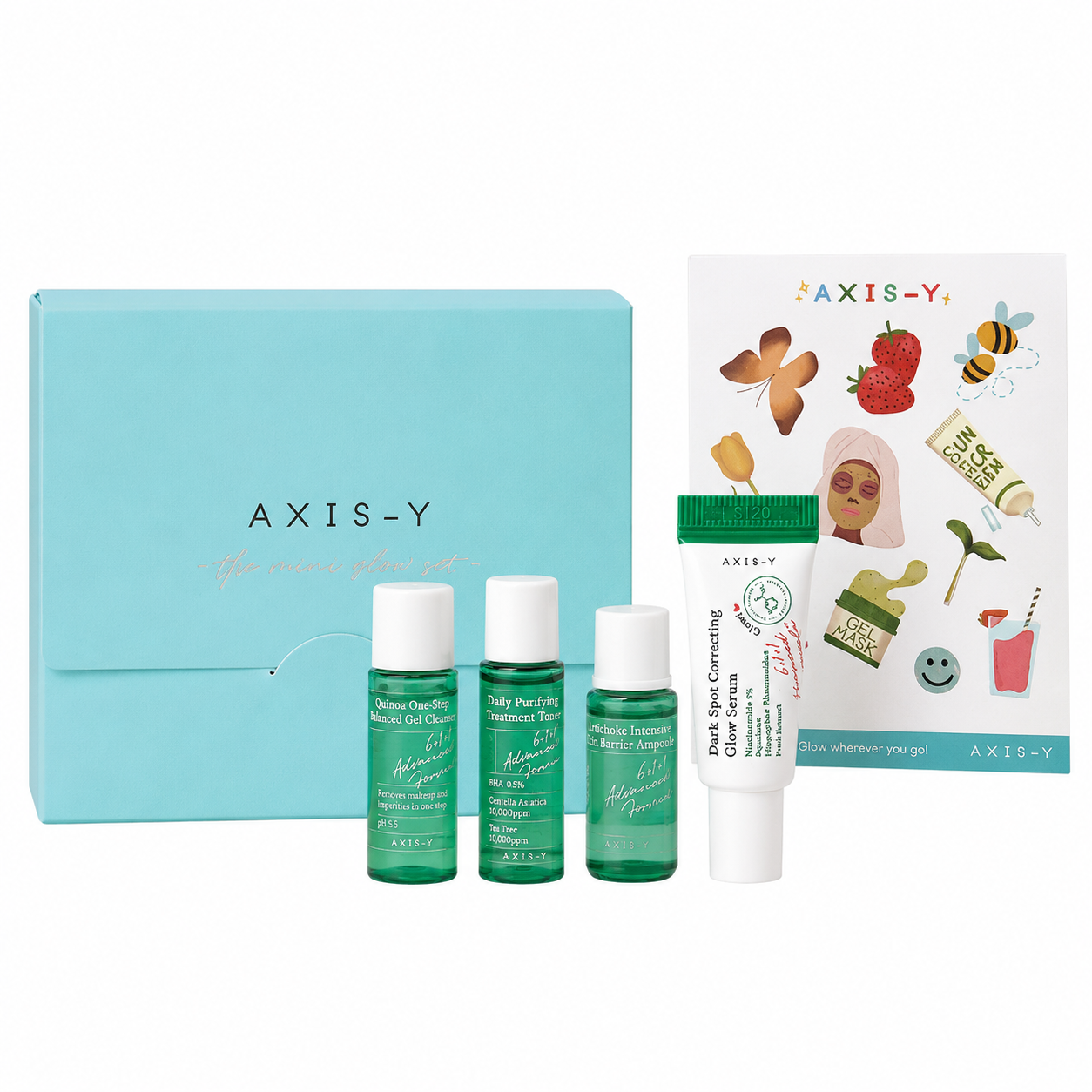 AXIS-Y – The Mini Glow Set, 4 items