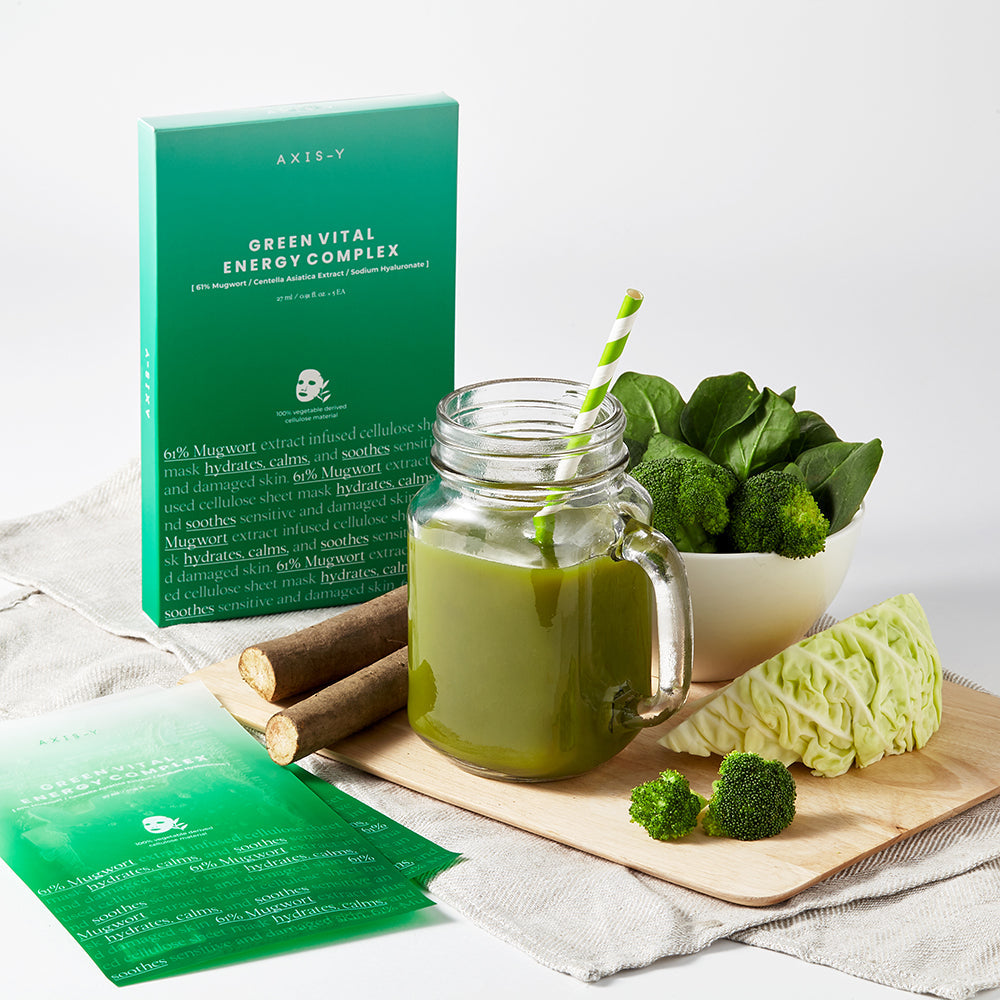 AXIS-Y Green Vital Energy Complex Sheet Mask 27ml — Wholesale
