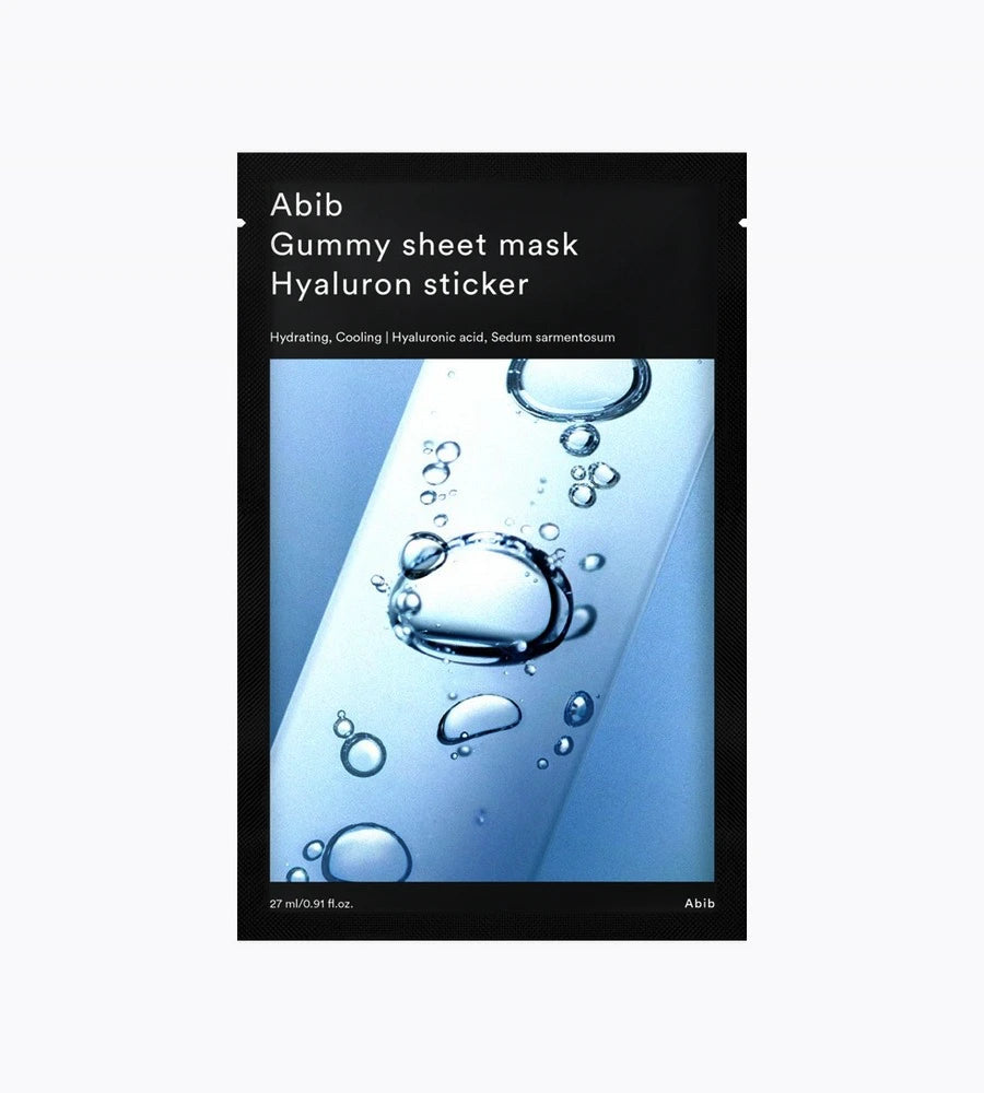 ABIB – Gummy Sheet Mask Hyaluron Sticker – 1ea