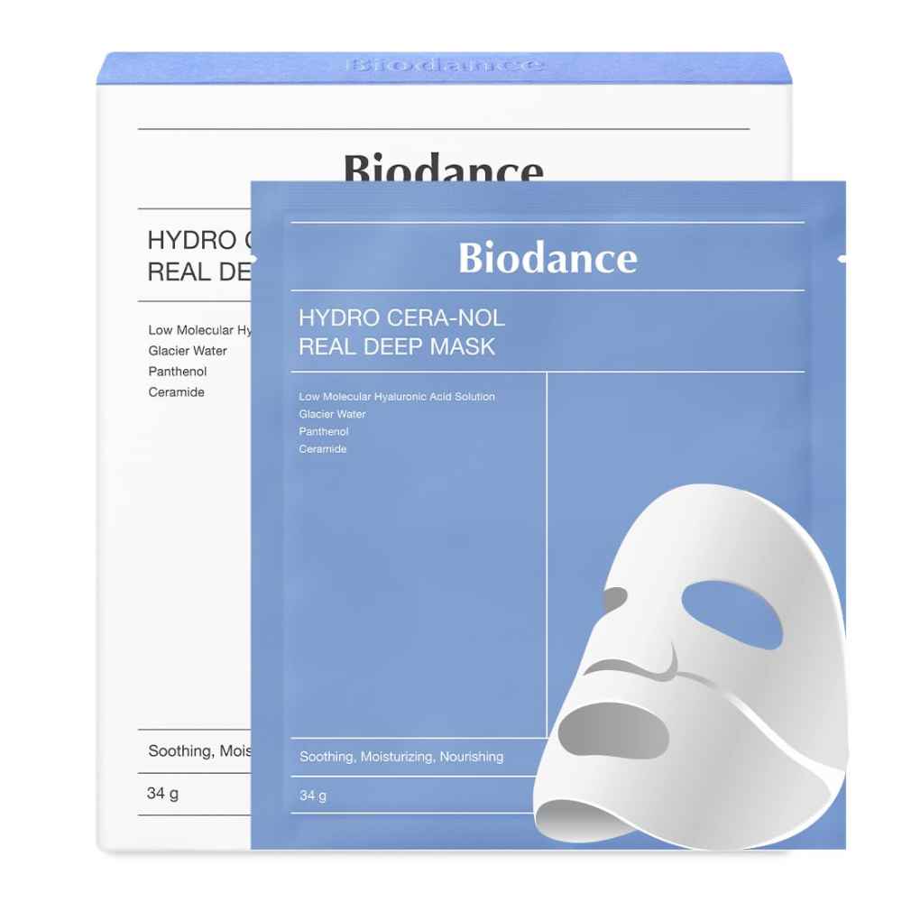 Biodance – Hydro Cera-Nol Real Deep Mask, 34g x 4pcs