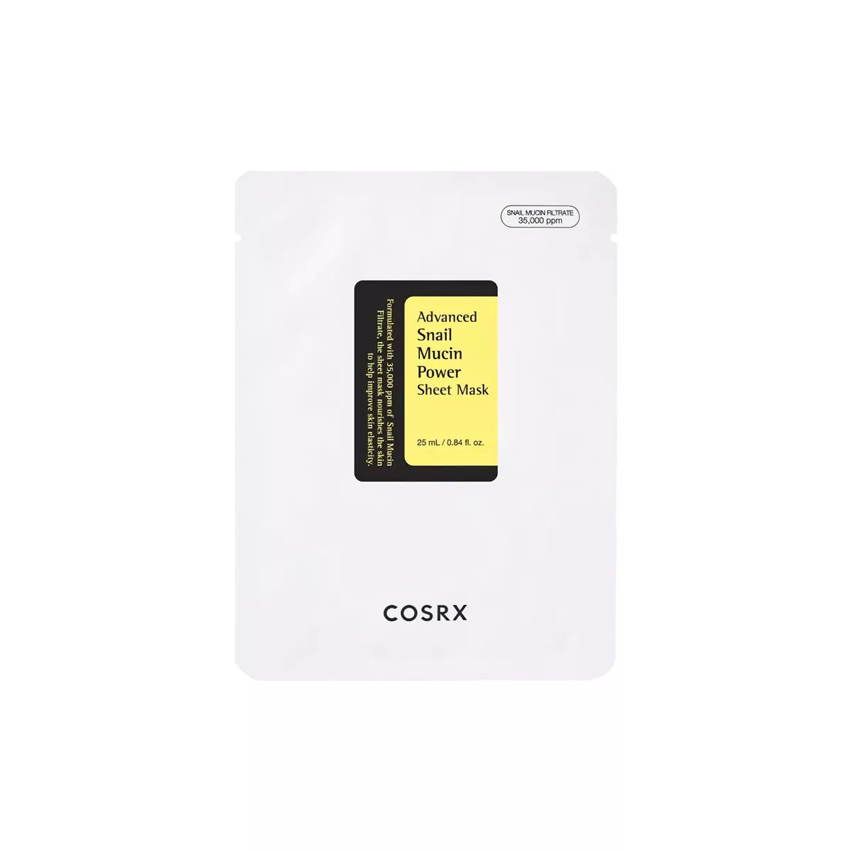 COSRX – Advanced Snail Mucin Power Sheet Mask, 25ml * 10 piece