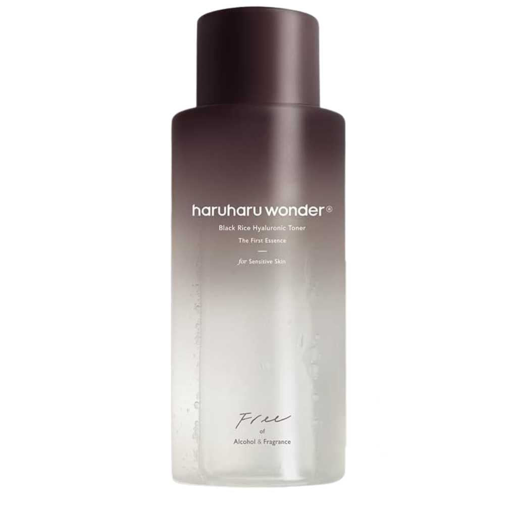 Haruharu Wonder – Black Rice Hyaluronic Toner – Fragrance Free, 300ml