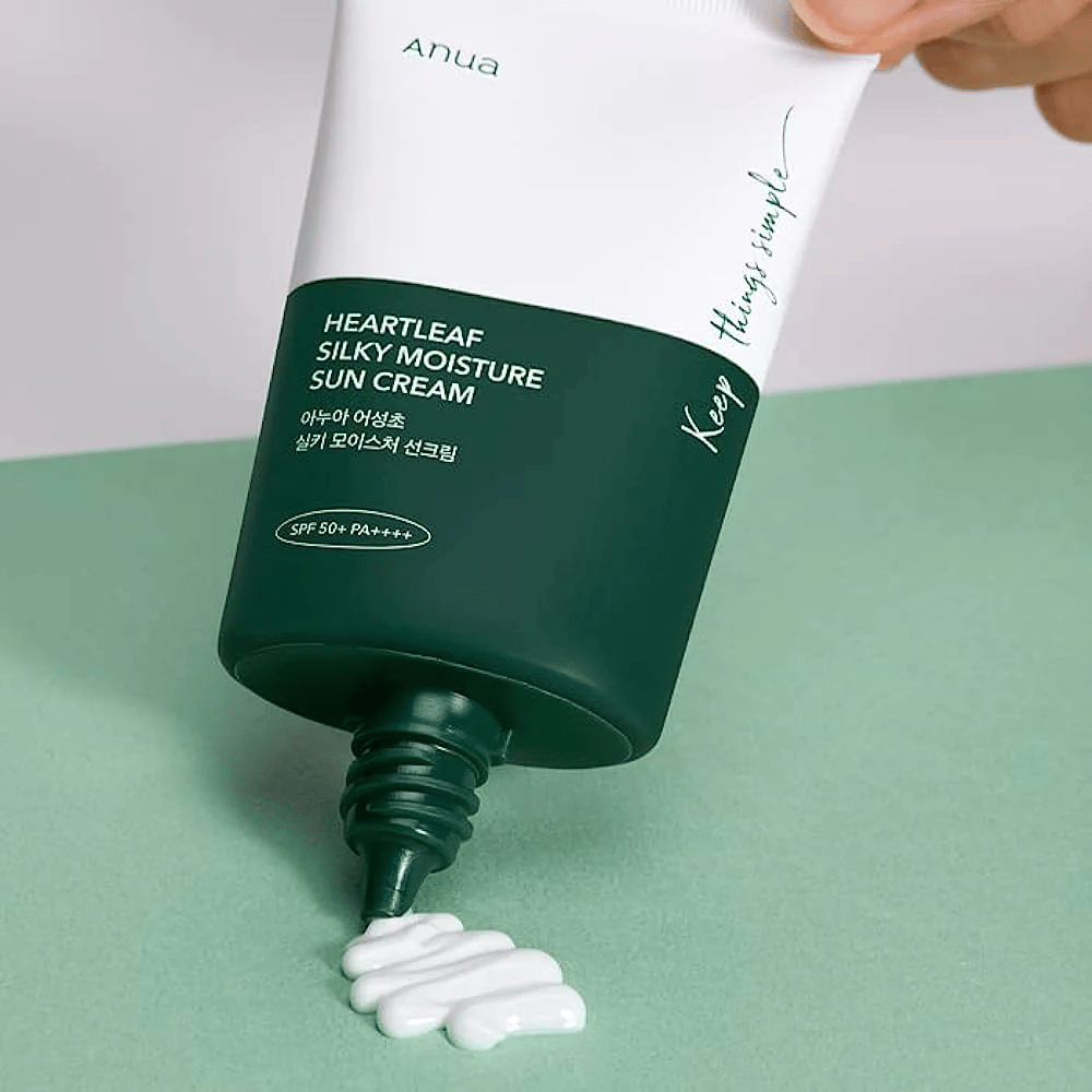 ANUA Heartleaf Silky Moisture Sun Cream 50ml — Wholesale