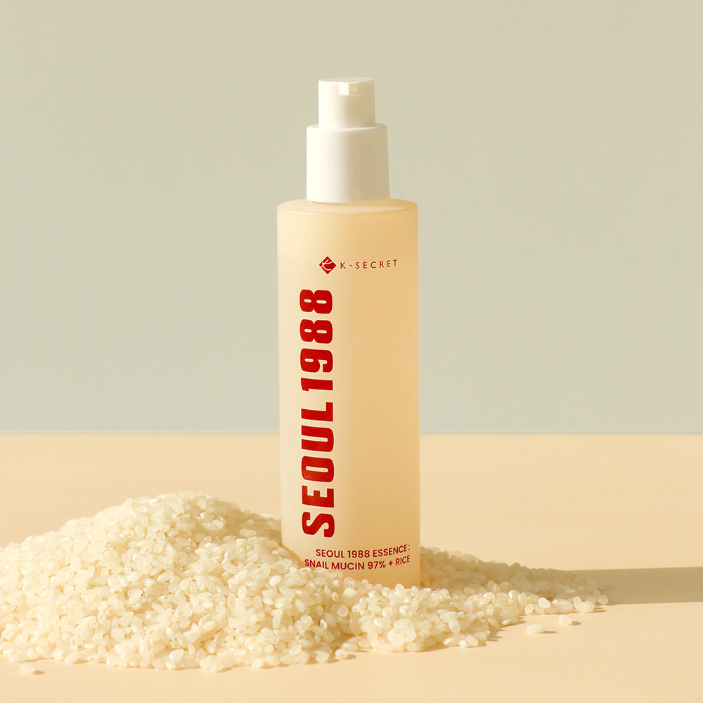 K-SECRET SEOUL 1988 Essence : Snail Mucin 97% + Rice 100ml — Wholesale