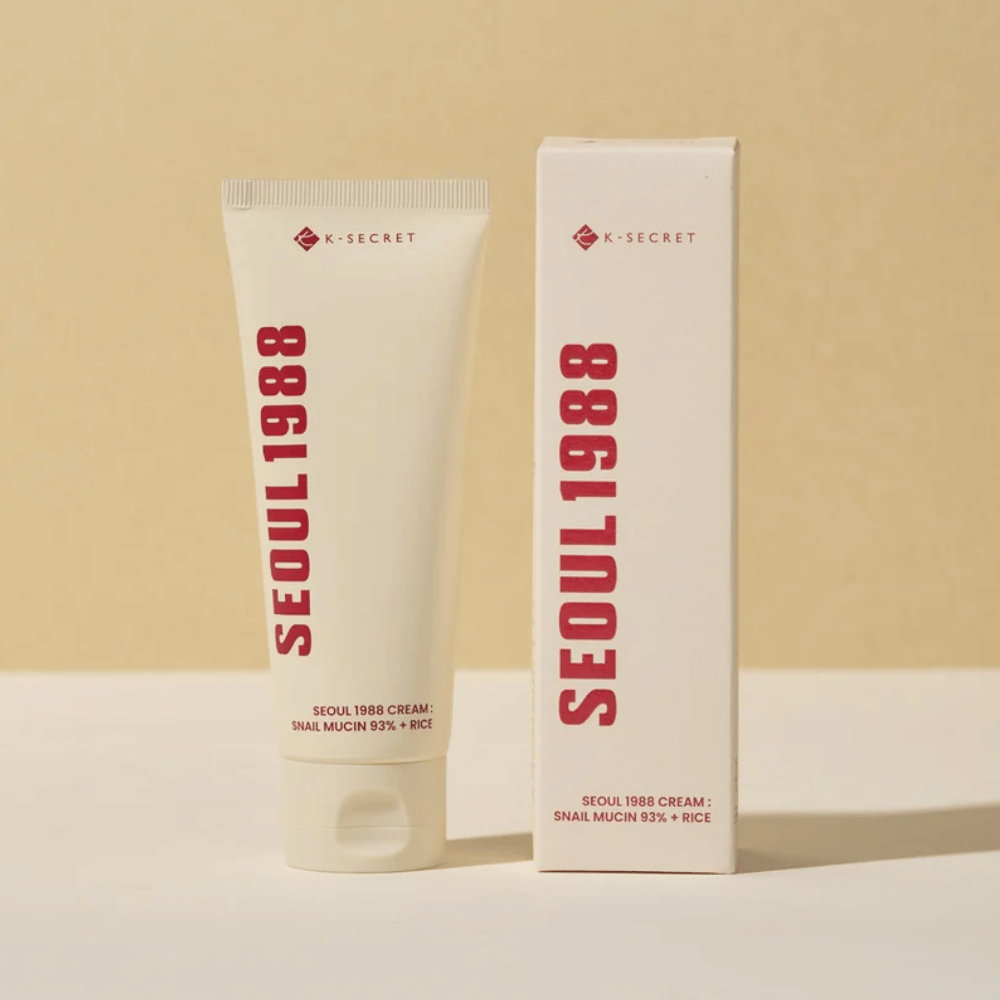 K-SECRET SEOUL 1988 Cream : Snail Mucin 93% + Rice 100ml — Wholesale