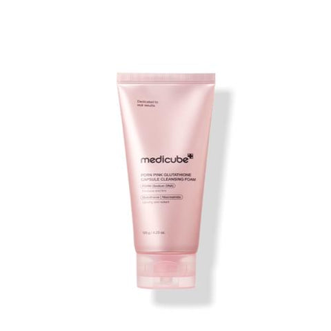Medicube – PDRN Pink Glutathione Capsule Cleansing Foam, 120g