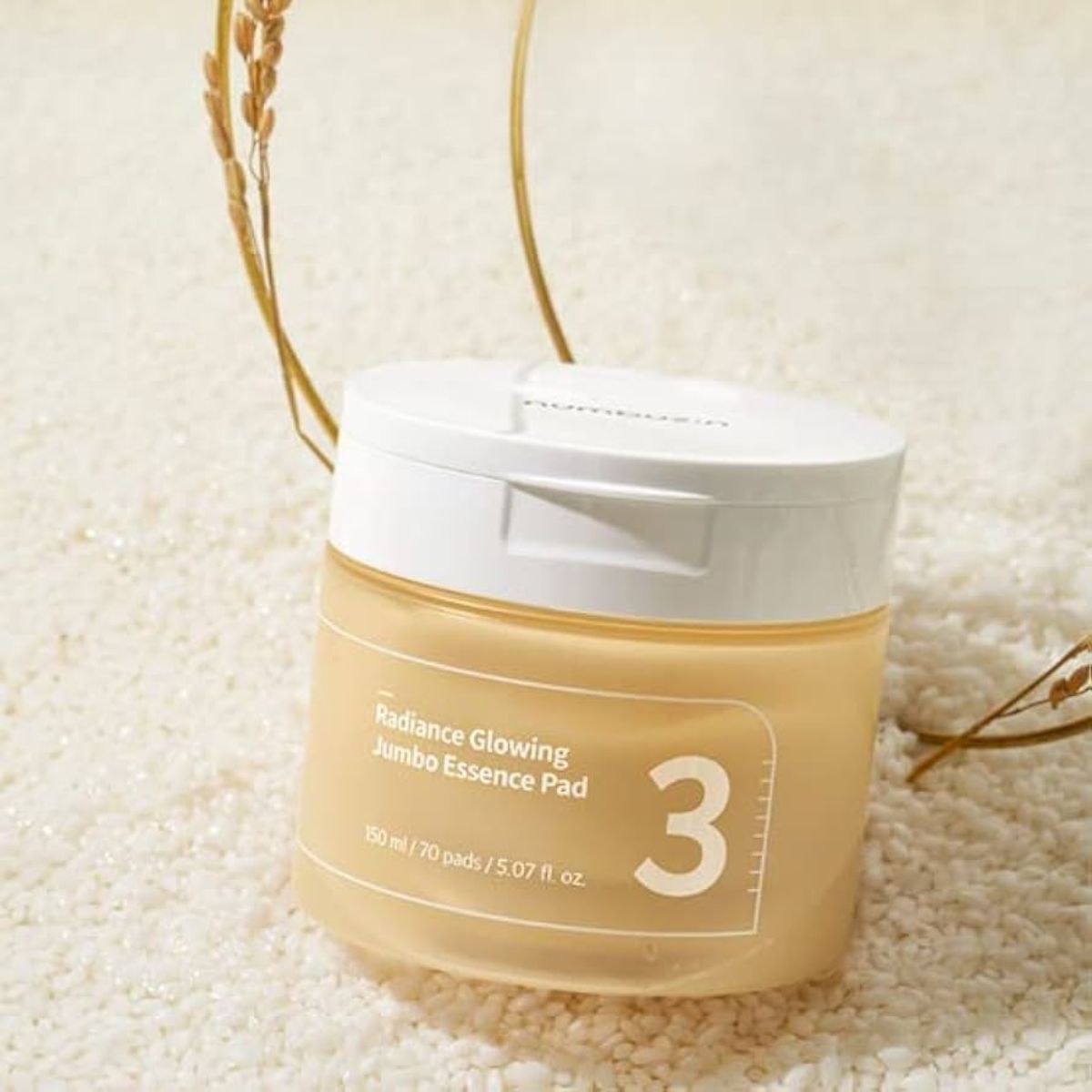 Numbuzin No.3 Radiance Glowing Jumbo Essence Pad 150ml — Wholesale