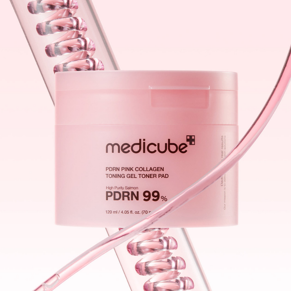 Medicube PDRN Pink Collagen Toning Gel Toner Pad 120ml — Wholesale