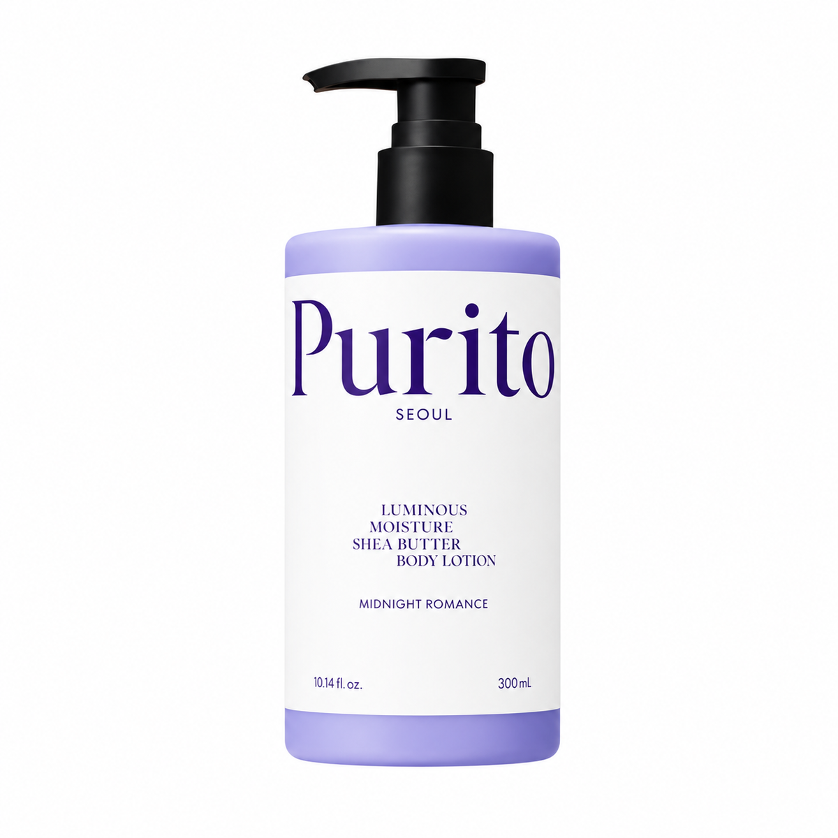 PURITO – Luminous Moisture Shea Butter Body Lotion Midnight Romance, 300ml
