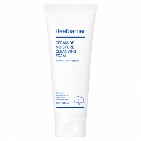 Realbarrier – Ceramide Moisture Cleansing Foam, 120ml