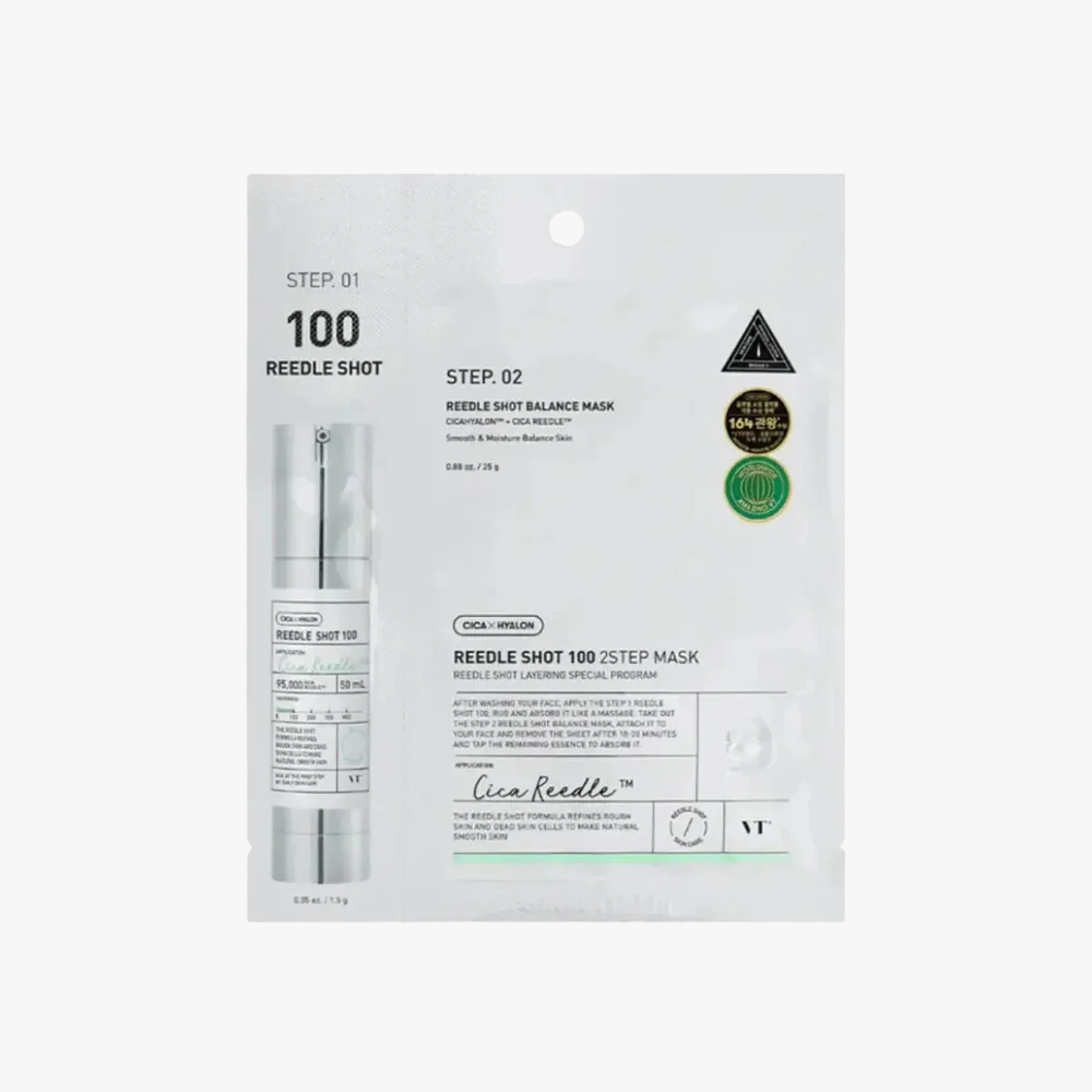 VT Cosmetics Reedle Shot 100 2-Step Mask — Wholesale