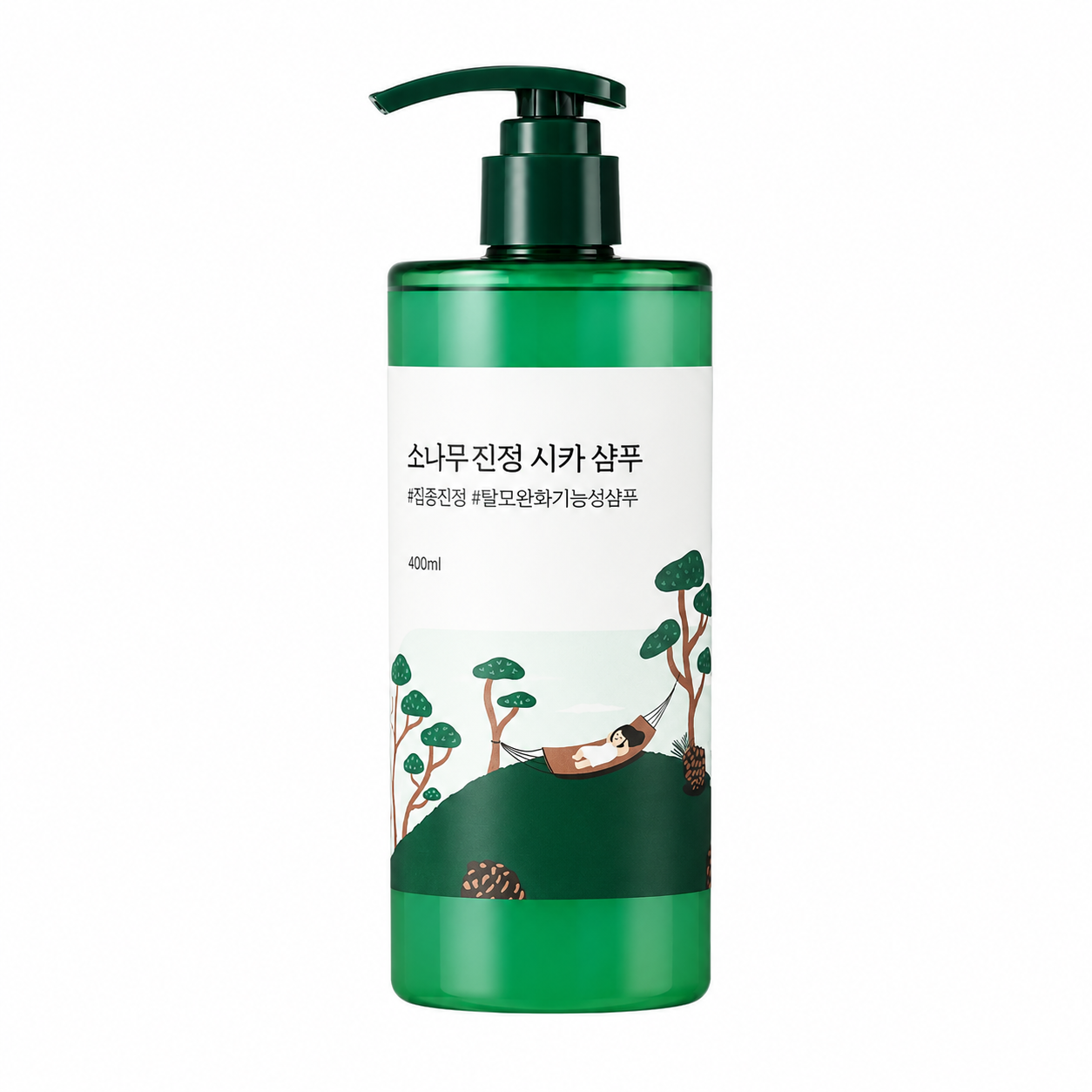 Round Lab – Pine Calming Cica Shampoo, 400ml