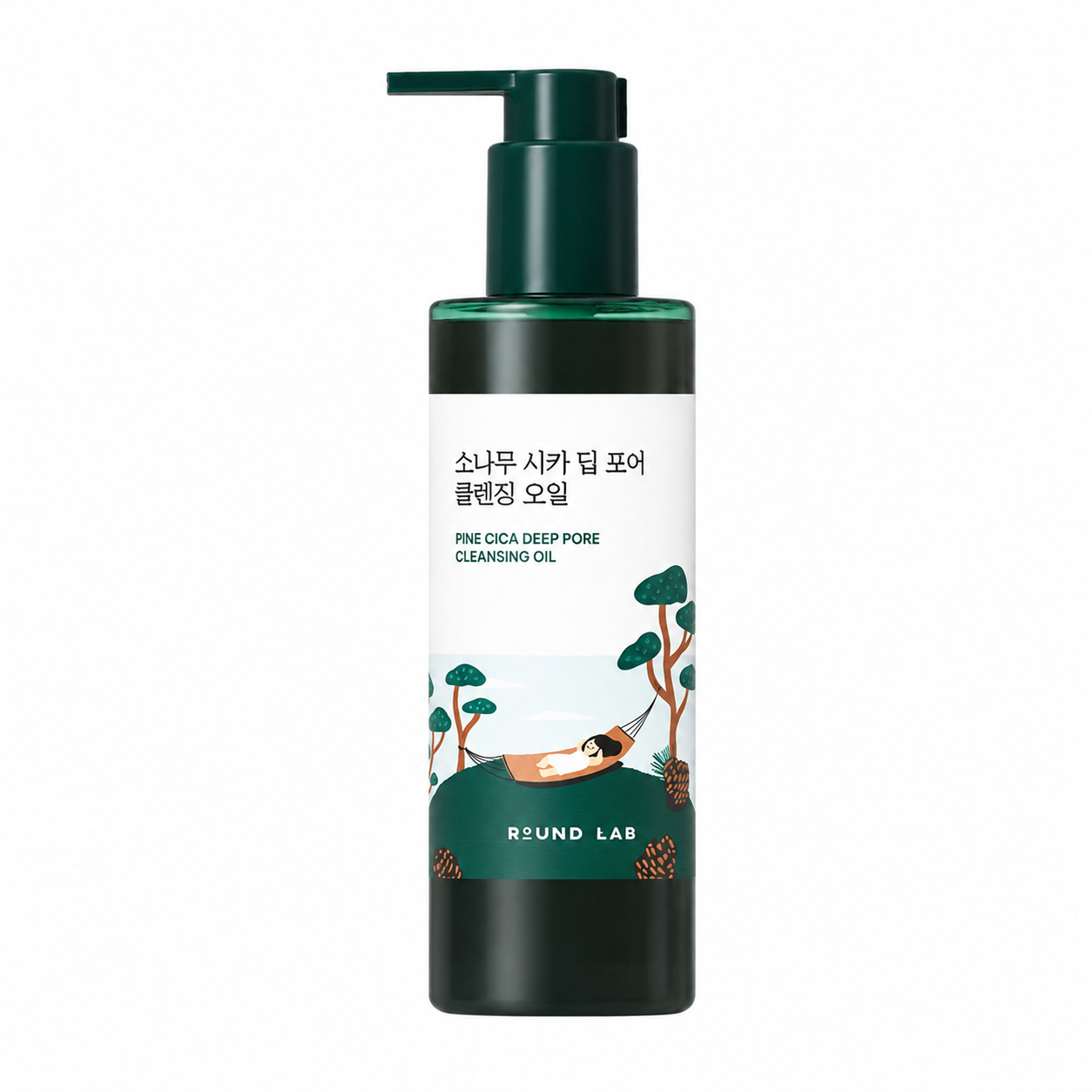 Round Lab – Pine Cica Deep Pore Cleansing Oil, 200ml