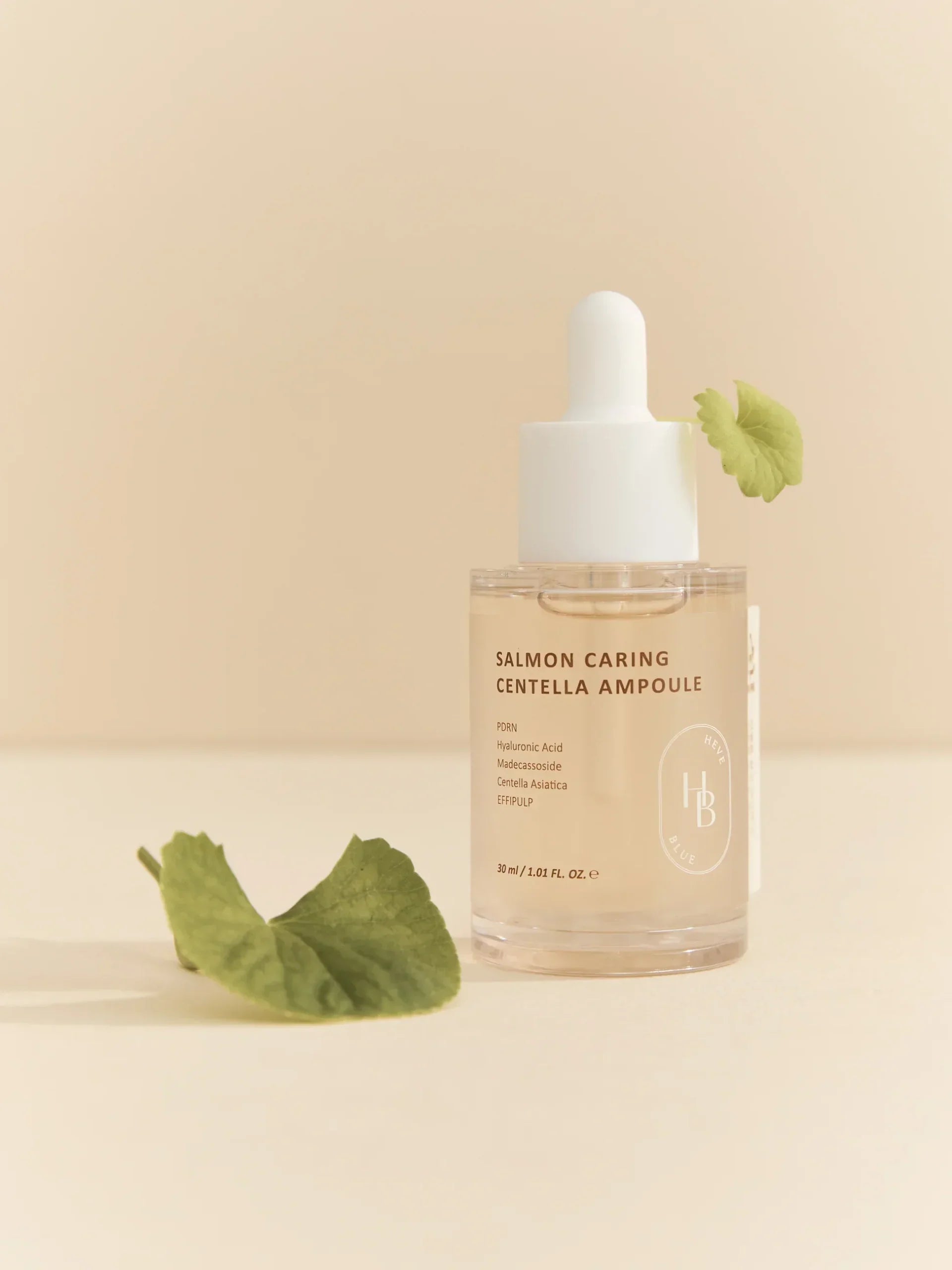HEVEBLUE Salmon Caring Centella Ampoule 30ml — Wholesale