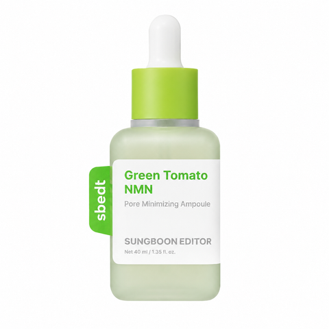 Sungboon Editor – Green Tomato NMN Pore Minimizing Ampoule, 40ml
