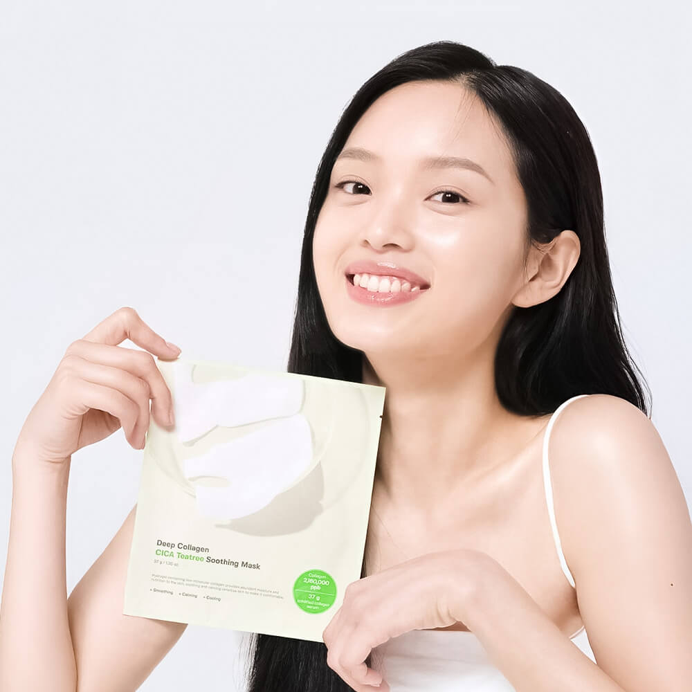 Sungboon Editor Deep Collagen Cica Teatree Soothing Mask 1 sheet — Wholesale
