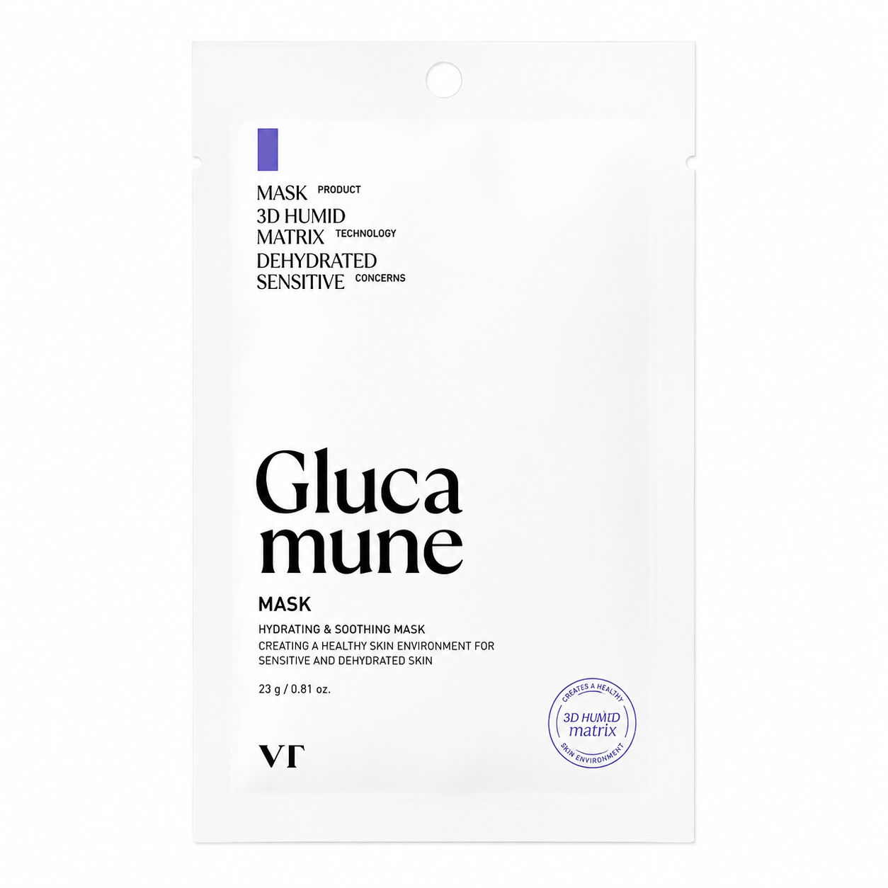 VT Cosmetics – Glucamune Mask, 1 sheet