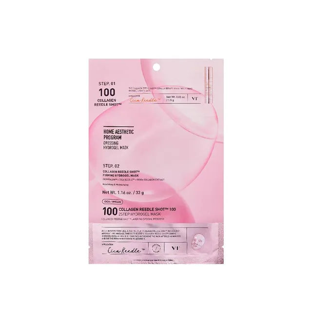 VT Cosmetics – Collagen Reedle Shot 100 2-Step Hydrogel Mask