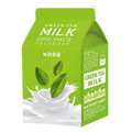 A’pieu – Green Tea Milk One-Pack Face Mask, 1sheet