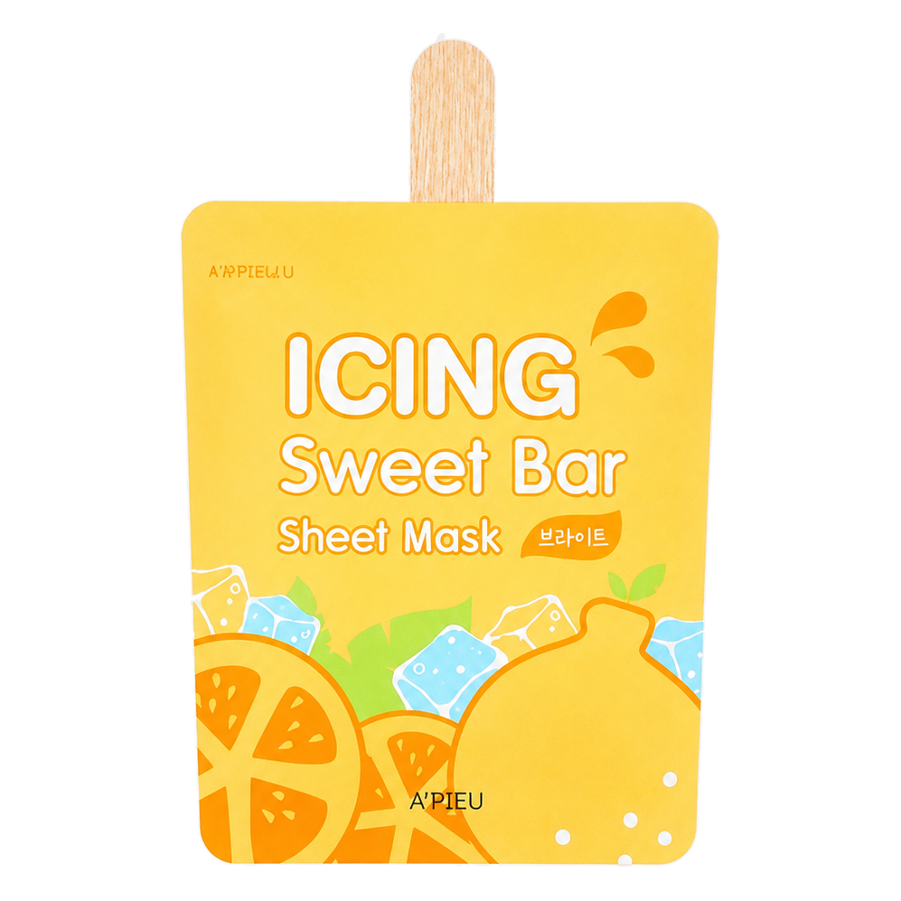 A’pieu – Icing Sweet Bar Sheet Mask Hanrabong, 1 sheet