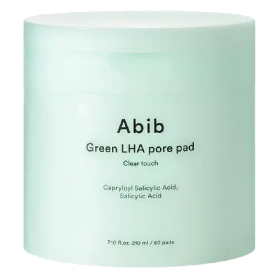Abib – Green LHA Pore Pad Clear Touch, 60 pads, 210ml