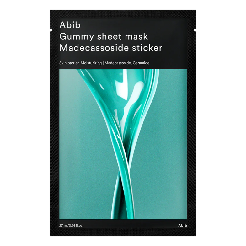 Abib – Gummy Sheet Mask Madecassoside Sticker, 1 sheet