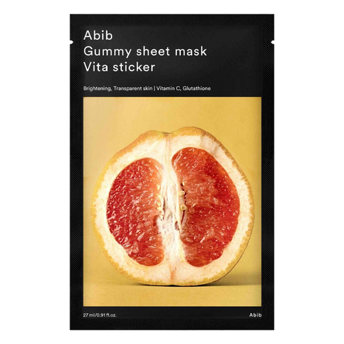 ABIB – Gummy Sheet Mask Vita Sticker, 27ml