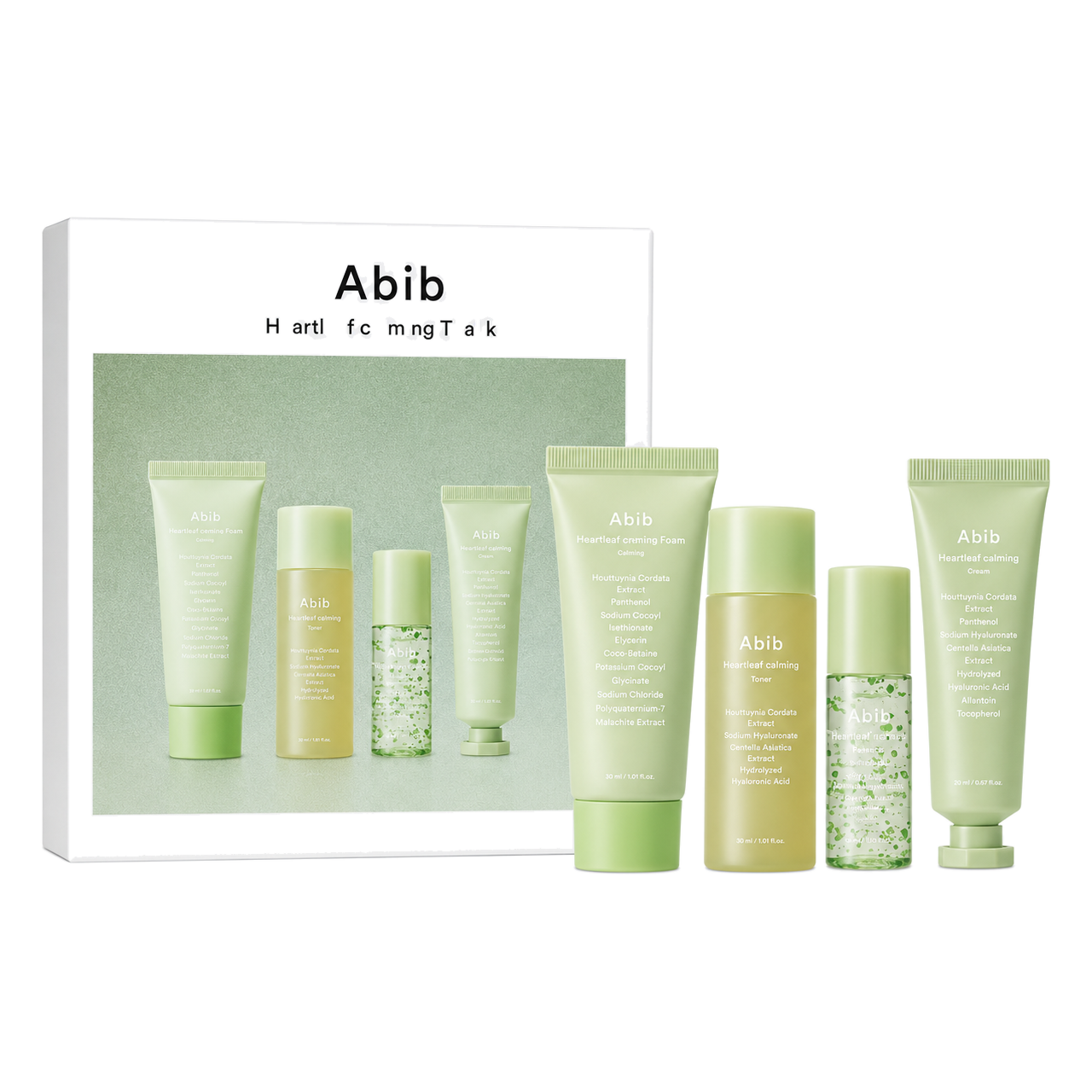 ABIB – Heartleaf Calming Trial Kit – 1 Set (4 items)