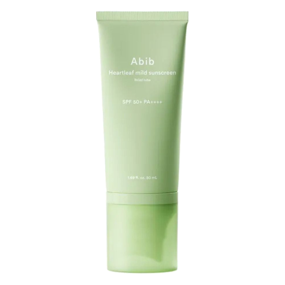 ABIB – Heartleaf Mild Sunscreen Relief Tube, 50ml