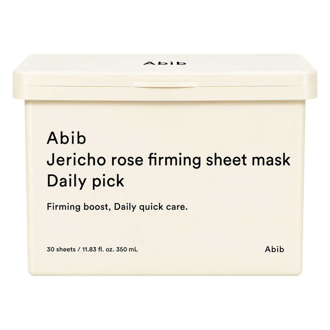 Abib – Jericho Rose Firming Sheet Mask Daily Pick, 30 sheets