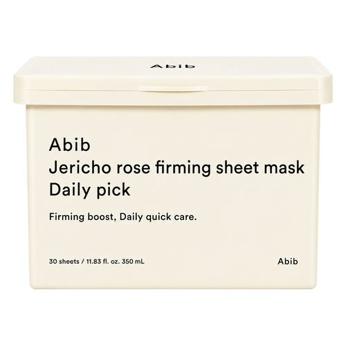 Abib – Jericho Rose Firming Sheet Mask Daily Pick, 30 sheets