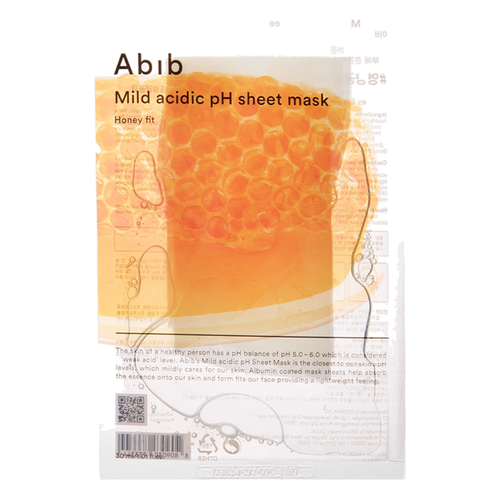 ABIB – Mild Acidic PH Sheet Mask Honey Fit, 1 sheet