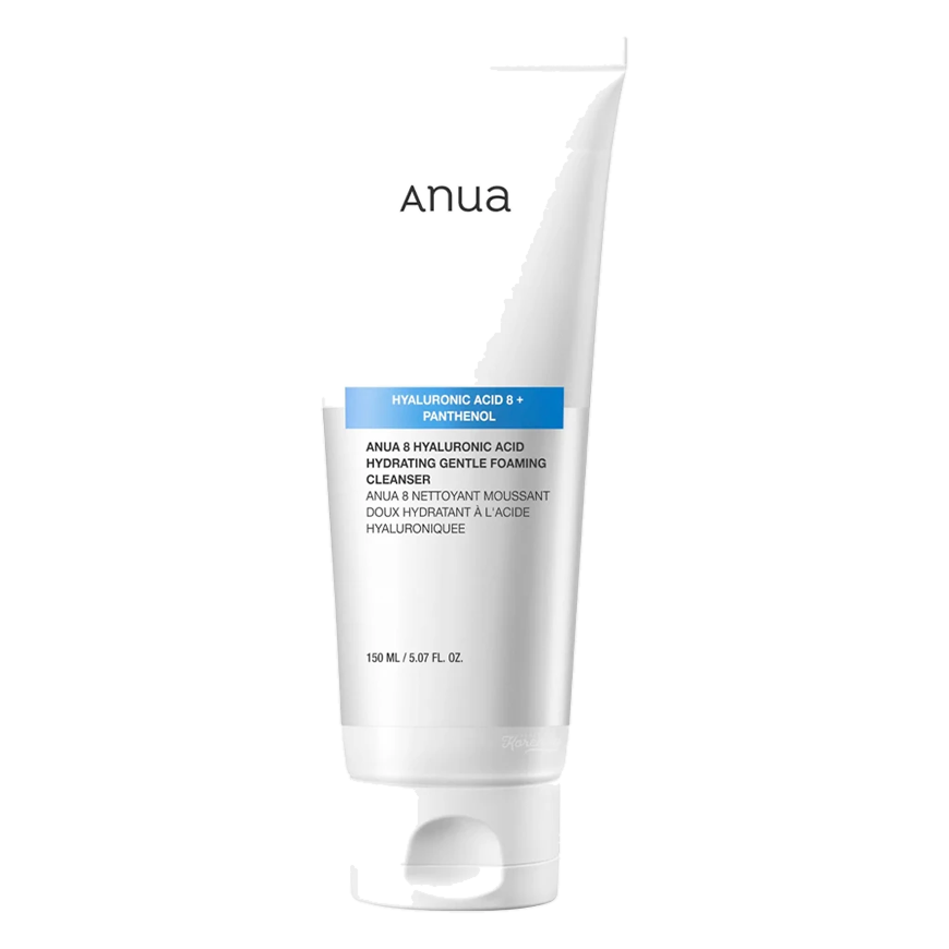 Anua – 8 Hyaluronic Acid Hydrating Gentle Foaming Cleanser, 150ml