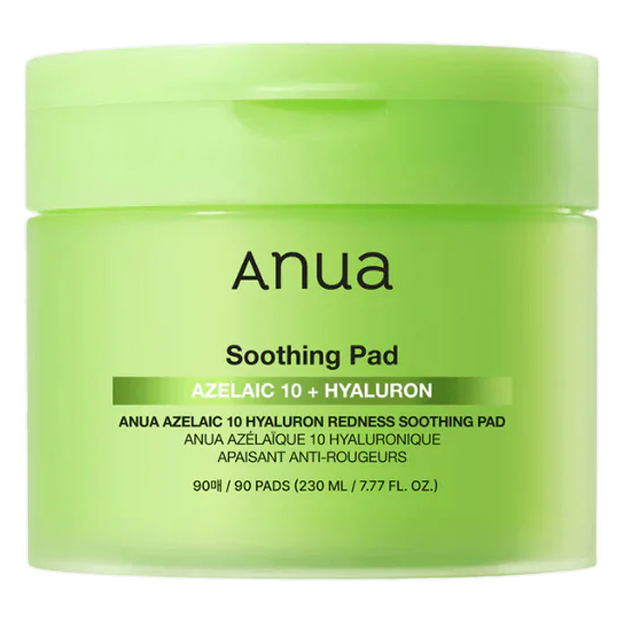 Anua – Azelaic Acid 10 Hyaluron Redness Soothing Pad, 230ml (90ea)