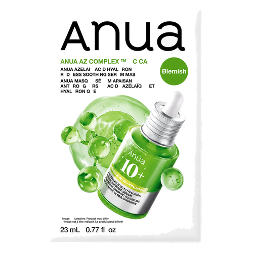 ANUA – Azelaic Acid Hyaluron Redness Soothing Serum Mask, 1 sheet