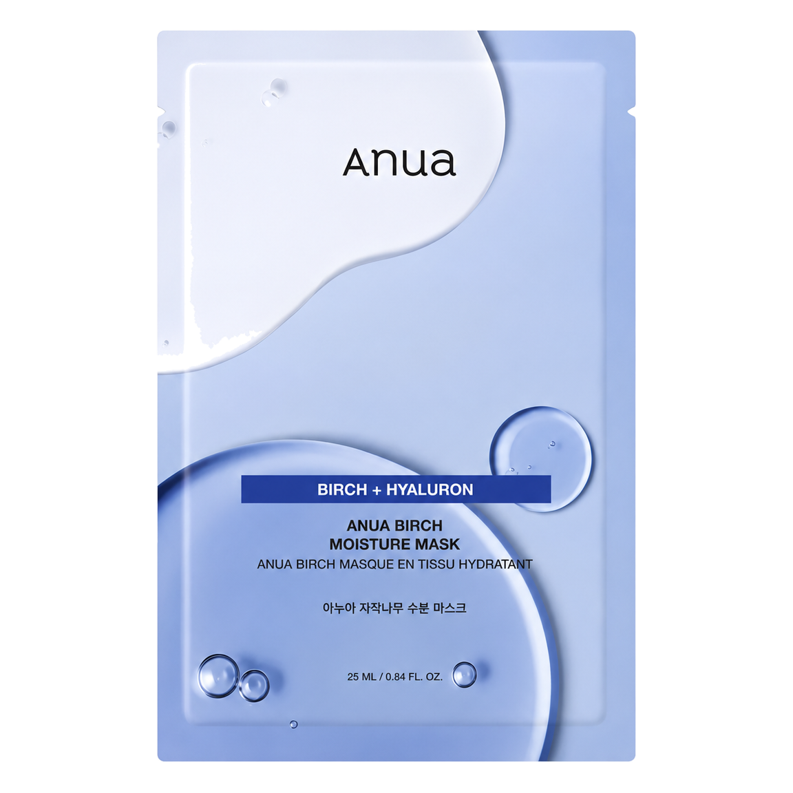 Anua – Birch Hydrating Mask, 1 sheet