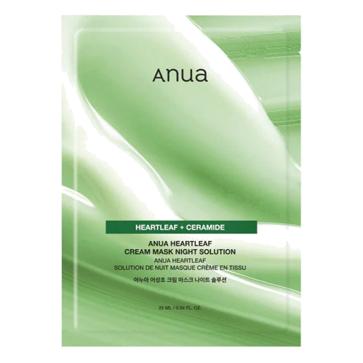 Anua – Heartleaf Cream Mask Night Solution, 25ml