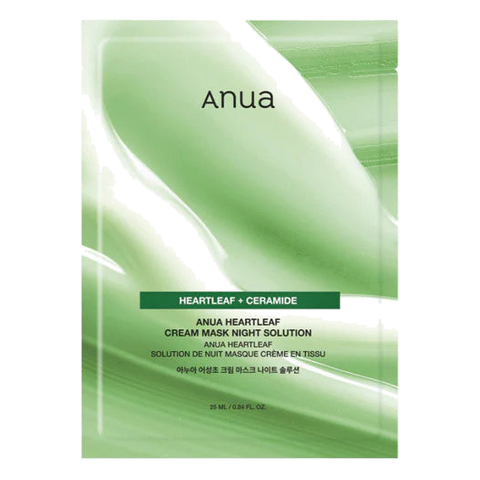 Anua – Heartleaf Cream Mask Night Solution, 25ml