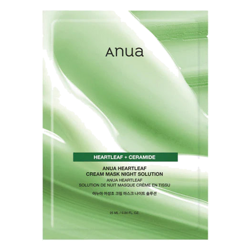 Anua – Heartleaf Cream Mask Night Solution, 25ml