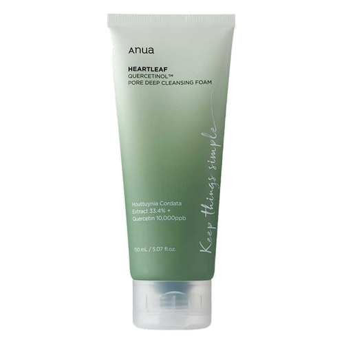 Anua – Heartleaf Quercetinol Pore Deep Cleansing Foam, 150ml