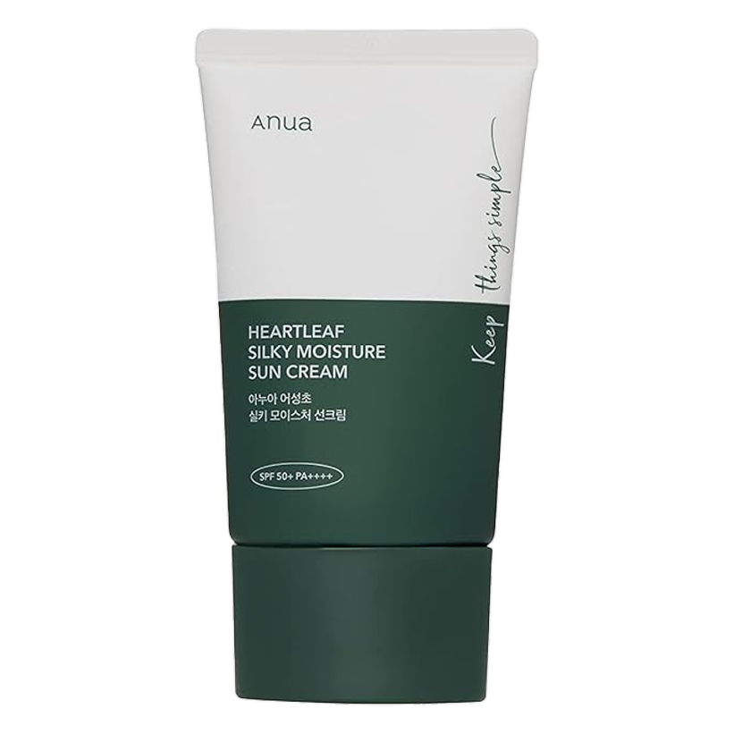 Anua – Heartleaf Silky Moisture Sun Cream SPF50+ PA++++, 50ml