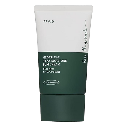 Anua – Heartleaf Silky Moisture Sun Cream SPF50+ PA++++, 50ml